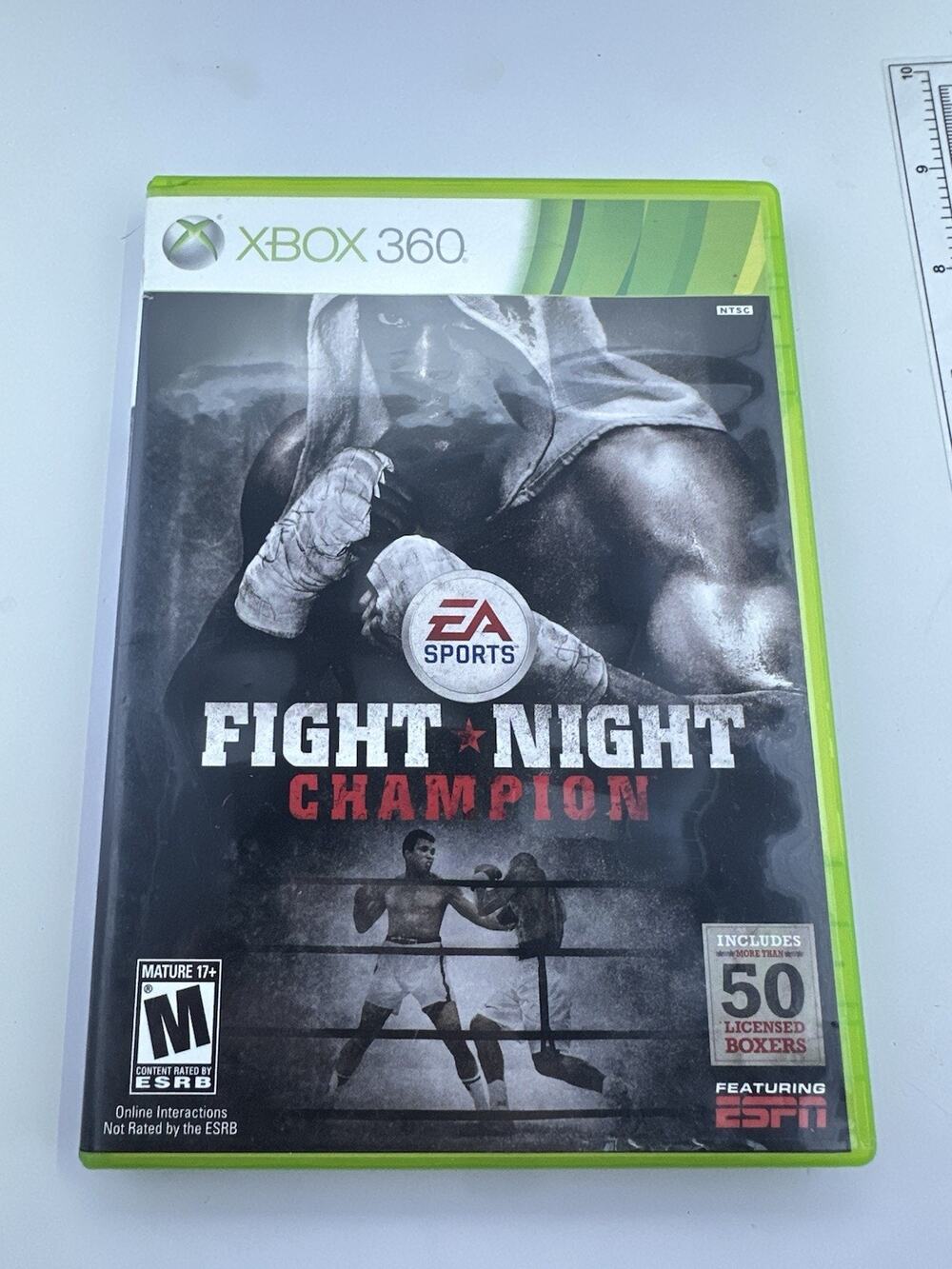 Fight Night Champion Microsoft Xbox 360 CIB Tested Retro Gaming Vintage Fast Shi